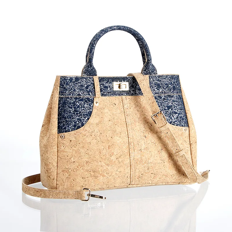 Geantă tote elegantă din plută pentru femei