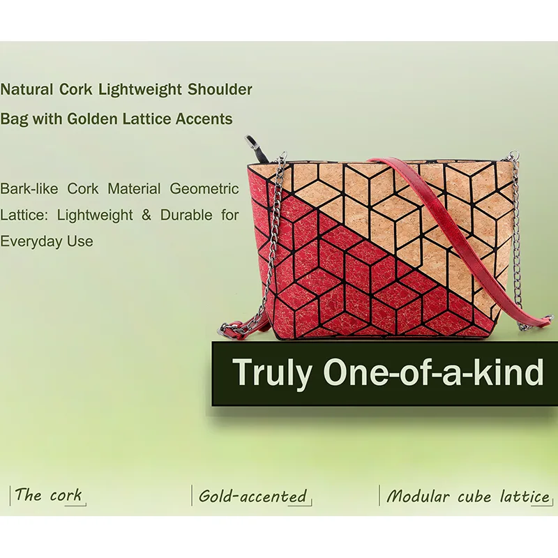 Vintage Casual Daily Cork Bag
